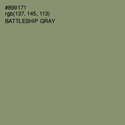 #899171 - Battleship Gray Color Image